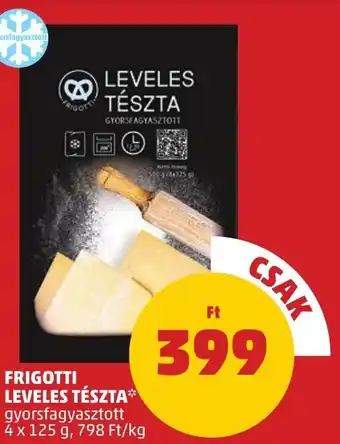 PENNY FRIGOTTI LEVELES TÉSZTA 4x125g ajánlat