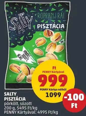 PENNY SALTY PISZTÁCIA 200g ajánlat
