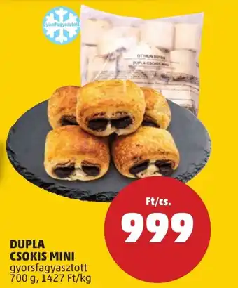 PENNY DUPLA CSOKIS MINI 700g ajánlat