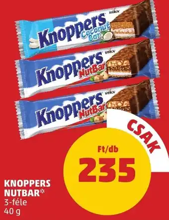 KNOPPERS NUTBAR 40g