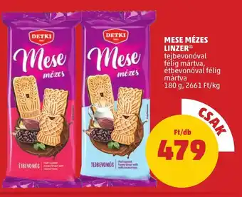 PENNY DETKI MESE MÉZES LINZER 180g ajánlat