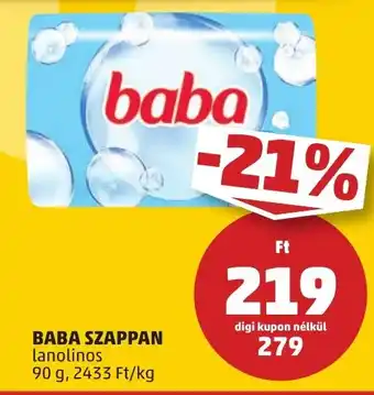 PENNY BABA SZAPPAN 90g ajánlat