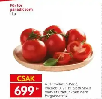 Spar Market Fürtös paradicsom 1 kg ajánlat