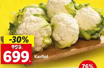 Lidl Karfiol ajánlat