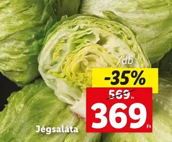 Lidl Jégsaláta ajánlat