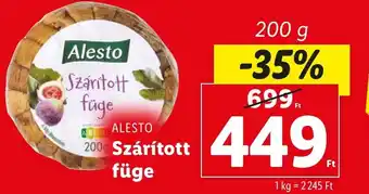 Alesto Szárított füge 200g