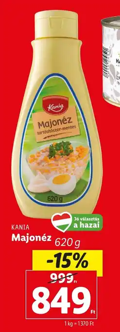 Kania Majonéz 620g