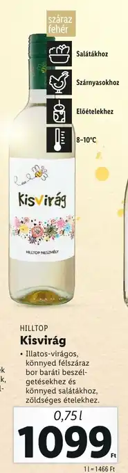 Lidl HILLTOP Kisvirág 0,75l ajánlat