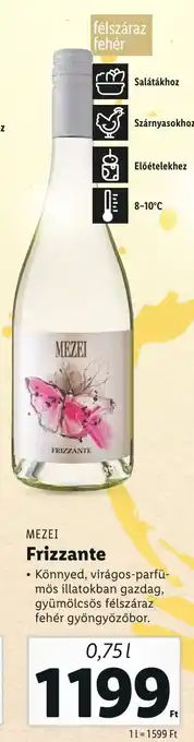 MEZEI Frizzante 0,75l