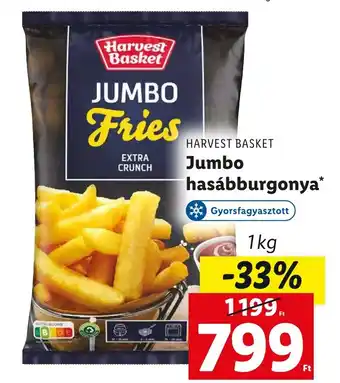 Lidl HARVEST BASKET Jumbo hasábburgonya 1kg ajánlat