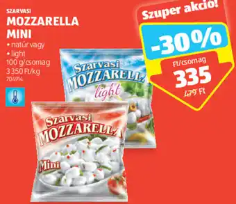ALDI SZARVASI MOZZARELLA MINI ajánlat