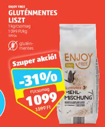 ALDI ENJOY FREE GLUTÉNMENTES LISZT 1kg ajánlat