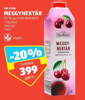 ALDI RIO D'ORO MEGGYNEKTÁR 1l ajánlat