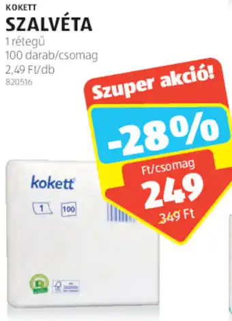 ALDI KOKETT SZALVÉTA ajánlat
