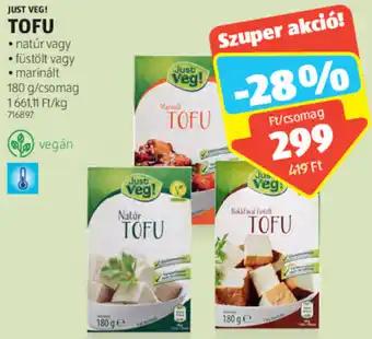 JUST VEG! TOFU 180g