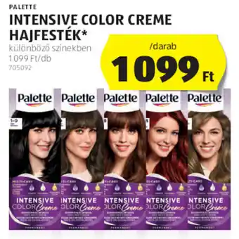 ALDI PALETTE INTENSIVE COLOR CREME HAJFESTÉK ajánlat