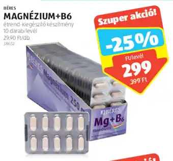 ALDI BÉRES MAGNÉZIUM+B6 ajánlat