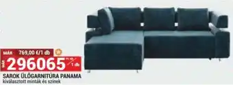 SAROK ÜLŐGARNITÚRA PANAMA kiválasztott minták és színek