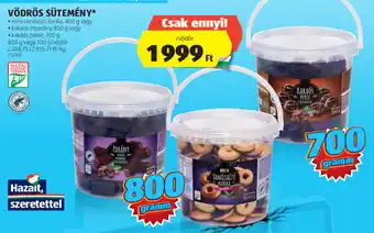 ALDI VÖDRÖS SÜTEMÉNY 800g ajánlat