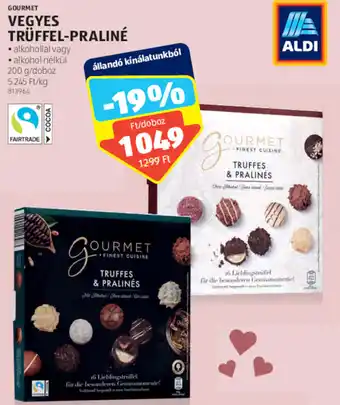 ALDI GOURMET TRÜFFEL-PRALINÉ 200g ajánlat