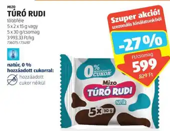 ALDI MIZO TÚRÓ RUDI 5x30g ajánlat