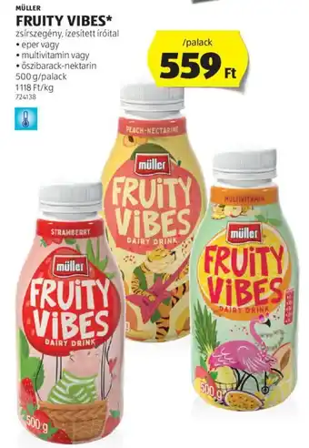 ALDI MÜLLER FRUITY VIBES 500g ajánlat