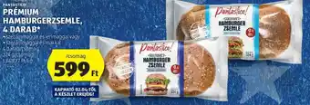 ALDI PANTASTICO PREMIUM HAMBURGERZSEMLE 4 DARAB 324g ajánlat