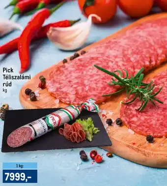 Metro Pick Téliszalámi rúd 1 kg ajánlat