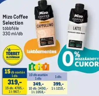 Metro Mizo Coffee Selection 330ml ajánlat