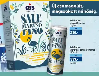 Metro Sale Marino tengeri finomsó 1 kg ajánlat
