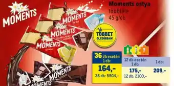Metro Moments ostya 45g ajánlat