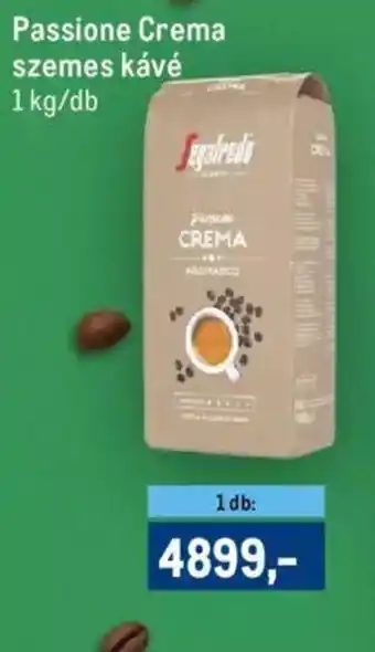 Passione Crema szemes kávé 1kg