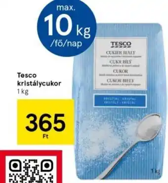 Tesco Tesco kristálycukor 1kg ajánlat
