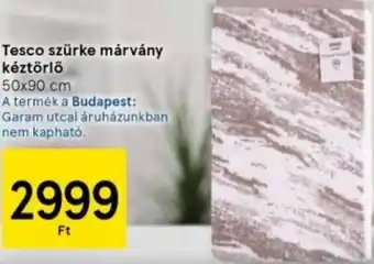 Tesco Tesco szürke márvány kéztörlő ajánlat