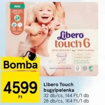 Tesco Libero Touch bugyipelenka ajánlat