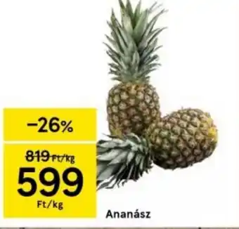 Tesco Ananász 1kg ajánlat