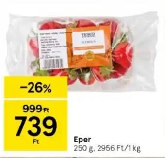 Tesco Eper 250 g ajánlat