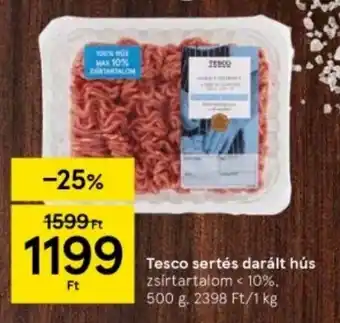 Tesco Tesco sertés darált hús 500g ajánlat