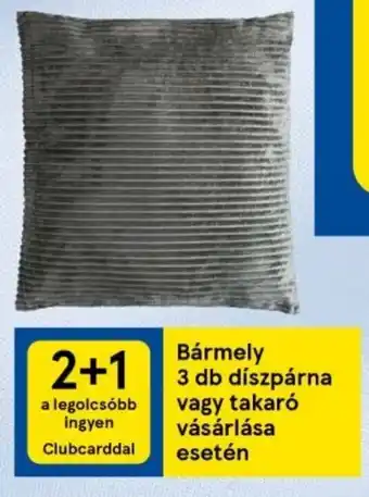 Tesco Bármely 2 1 3 db díszpárna vagy takaró vásárlása esetén ajánlat