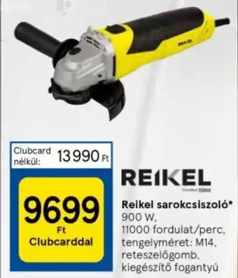 Tesco Reikel sarokcsiszoló ajánlat