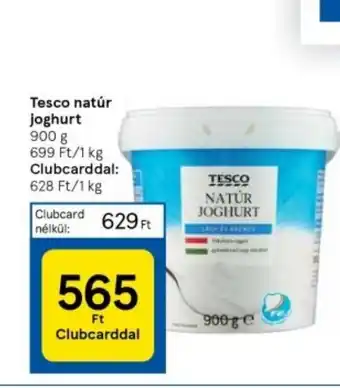 Tesco Tesco natúr joghurt 900g ajánlat