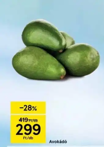 Tesco Avokádó ajánlat