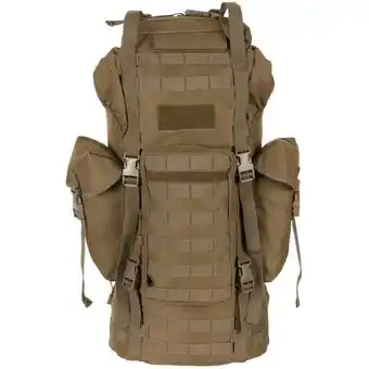 Waragod MFH MOLLE 65L hátizsák, alumínium rúd, coyote ajánlat