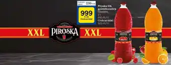 Tesco Piroska XXL gyümölcsszörp 2l ajánlat