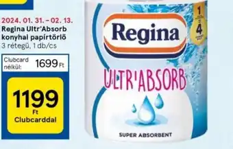 Tesco Regina Ultr'Absorb konyhai papírtörlő ajánlat
