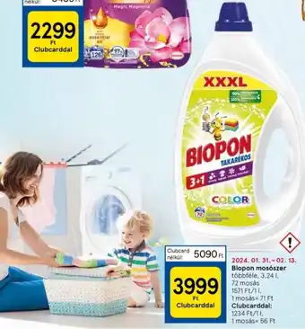 Biopon mosószer