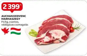 Auchan AUCHAN KEDVENC MARHASZEGY 1kg ajánlat