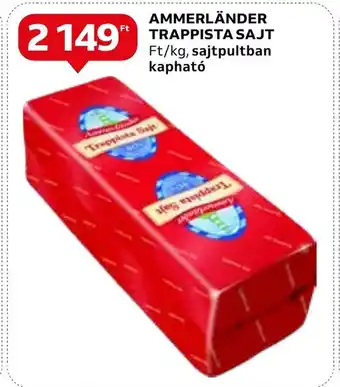 Auchan AMMERLÄNDER TRAPPISTA SAJT 1kg ajánlat