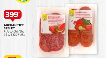 Auchan AUCHAN TIPP SZELET 75g ajánlat