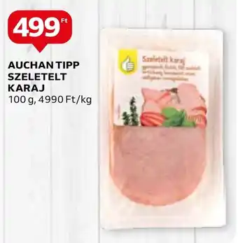 Auchan AUCHAN TIPP SZELETELT KARAJ 100 g ajánlat